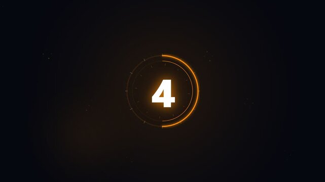 Countdown Timer with Colorful Elements Leading to a Launch Announcement Graphic