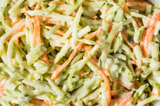 Organic Homemade Broccoli Colelsaw