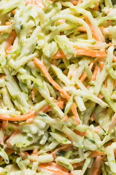 Organic Homemade Broccoli Colelsaw