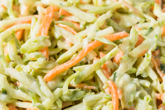 Organic Homemade Broccoli Colelsaw