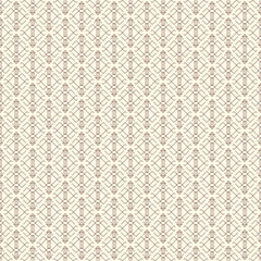 Fototapeta premium Ethnic, tribal seamless pattern. Native americans embroidery textile stylized surface print. Boho chic ornament. Repeated triangles geometric background. Mosaic wallpaper. Vector abstract