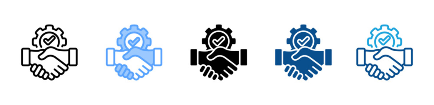 Support web icon with multiple style collection