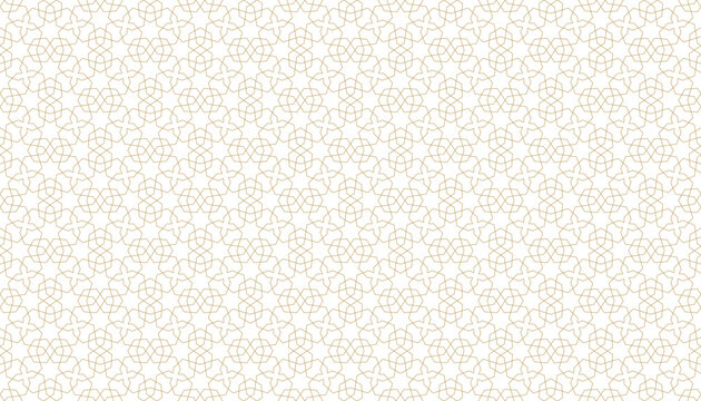 Seamless geometric pattern in authentic arabian style.