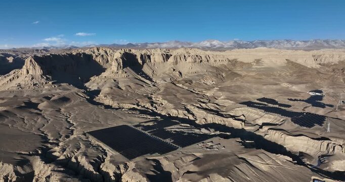 Zanda Tulin National Geological Park in tibet, China