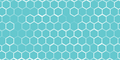 Obraz premium simple hexagon pattern for banner poster background.illustration