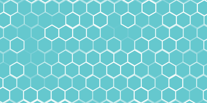 simple hexagon pattern for banner poster background.illustration