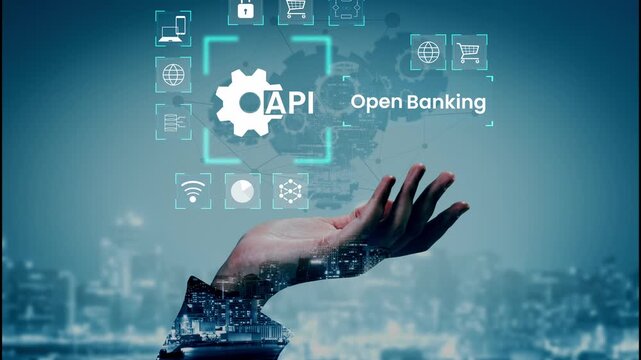 Innovative Hand Holding Future Technologies for Open Banking and API Integration with Digital Connections in a Modern Financial Landscape Gluon.