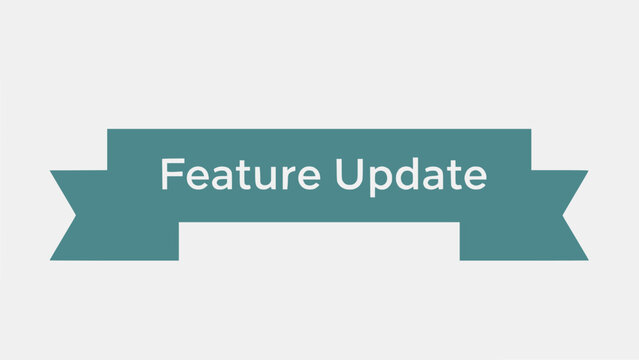 Feature Update Banner - New Version Announcement