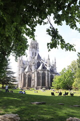 Obraz premium cathedral in the City of rouen, normandy, france