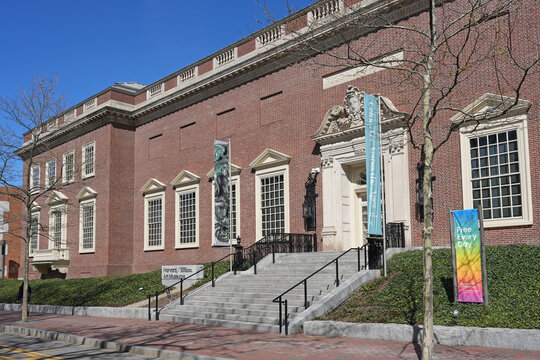 Harvard University Art Gallery, with an impressive collection donated by wealthy graduates
