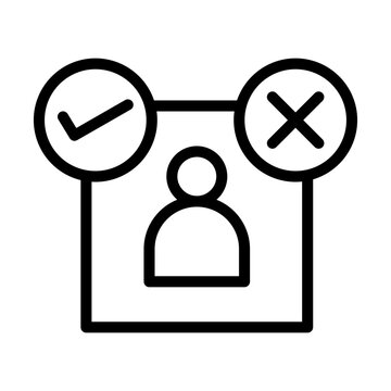 Pros And Cons Vector Icon