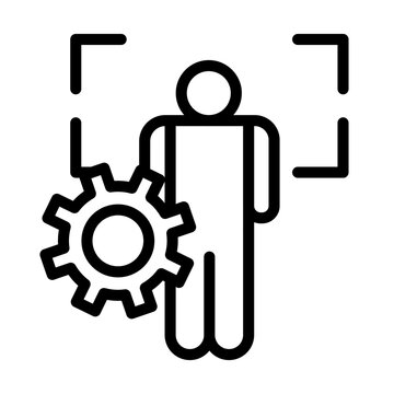 User Centricity Vector Icon