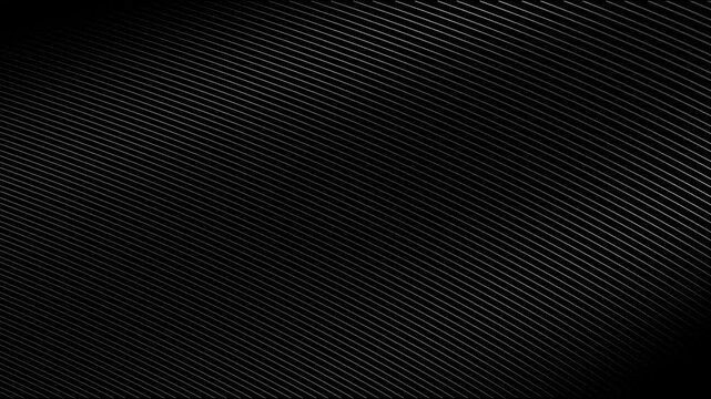 Minimalist thin white lines moving diagonally in a seamless loop