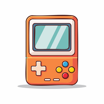 Retro Handheld Video Game Console