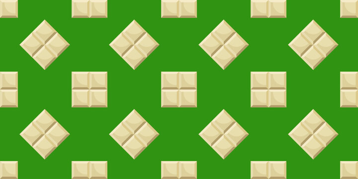 White chocolate bar pattern design