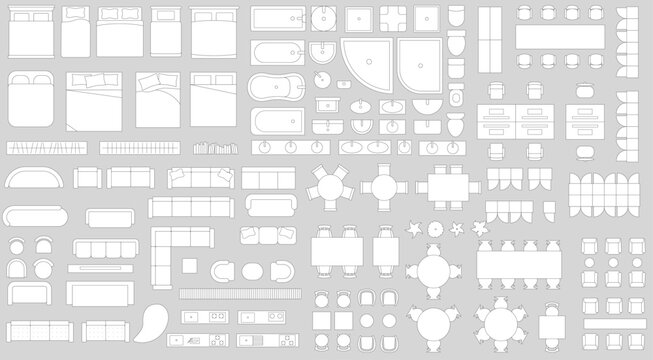 Basic Furniture Architectural Entrouge Pack