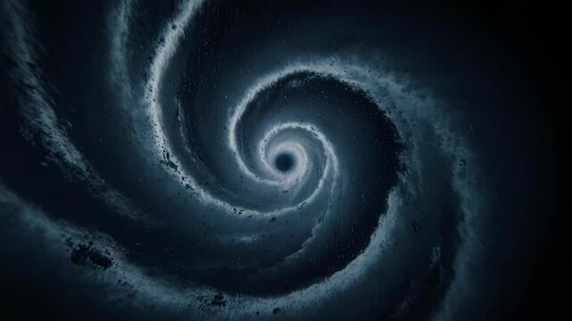 Supercell Storm Eye Whirlwind Abstract Motion Background