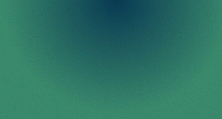 Fototapeta premium Smooth circular green and blue gradient background with soft blended colors and modern grain texture