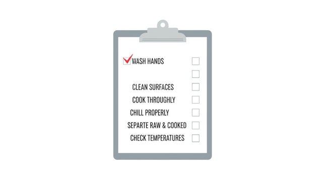 Hygiene Checklist for Kitchen Safety