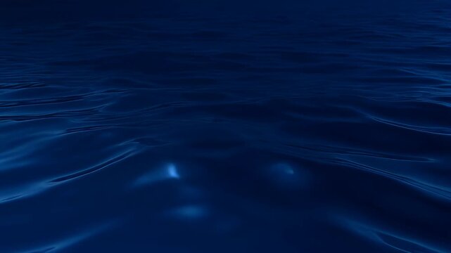 Colourful fluid liquid abstract art with blue wave and water surface, dark ocean texture, calm ripple motion, smooth fluid pattern, serene surface art, search friendly SEO title