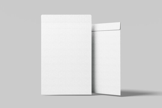 Isolated C4 Envelopes Mockup Branding Promotion Presentation
