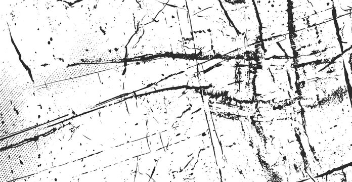Grunge overlay effect with scratch and dust on black. background, retro noisy grain dust texture for film or photo overlay, old photo overlay texture. Transparent background.