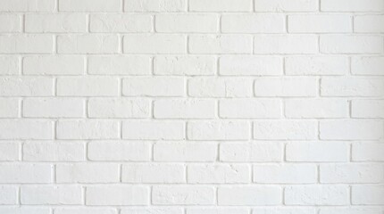 Obraz premium A close-up view of a white brick wall with rectangular bricks