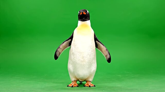 penguin on the beach