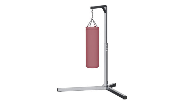 3d rendering punching bag