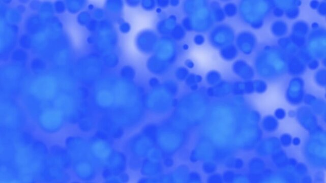 blue abstract background motion video. blue bubble motion video. abstract blue texure