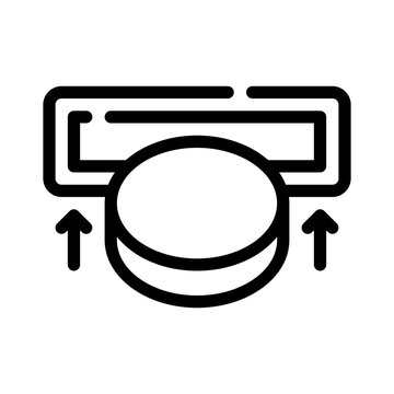 coin line icon