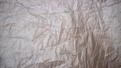Fototapeta premium Wrinkled Grey Motorcycle Cover Fabric Texture Background Close Up