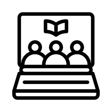 virtual line icon