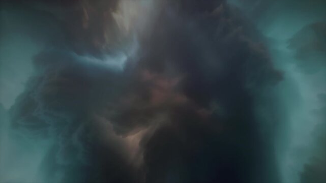 Chaotic Skies On The Background 24