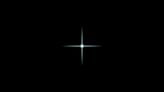 single star glitter, sparkle, twinkle animation on traparent Magical Sparkling Star Animation on Black Background | High-Quality Glowing Star Motion Graphics for Video Editing, Background Overlay