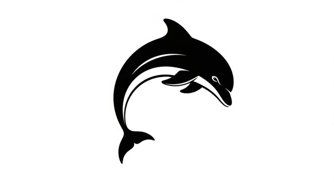 vector image of a shark