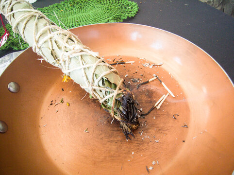 Tied dry boundle used as Incense for Midsummers Eve