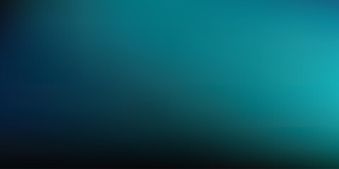 Obraz premium Deep Teal Blue Gradient Background With Subtle Light Effect