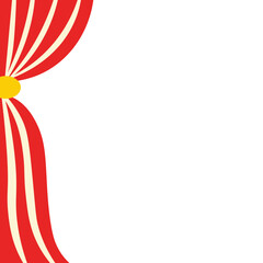 Obraz premium Circus Carnival Curtain