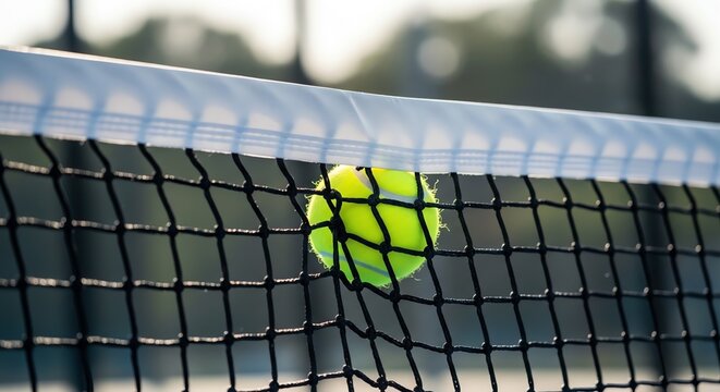 paddle ball in net