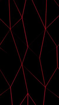 Cybersecurity Visuals Featuring Red Interconnected Polygonal Structures On Dark Backgrounds . Design