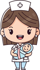 Fototapeta premium Happy Child Health and Healthcare Icon