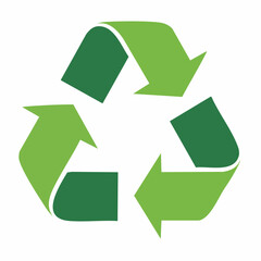 Fototapeta premium Green Recycling Symbol