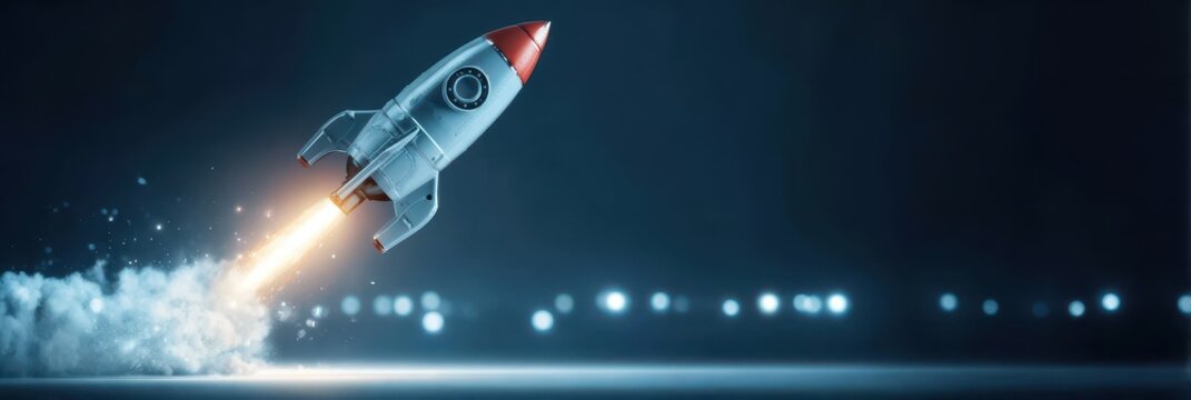 This rocket launch is the startup breakthrough idea we needed to move forward, combining innovation with a bold vision for the future.