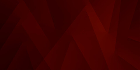Fototapeta premium Abstract red gradient triangle overlap technology tech grid triangle business. digital curve poster banner web creative origami random paper rectangle template background.