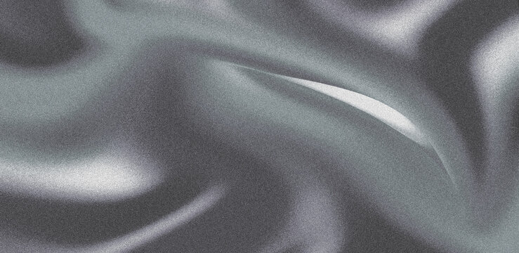 liquid metal plane with its wavy curves in the gray, silver, and black spectrum creates a luxury impression.