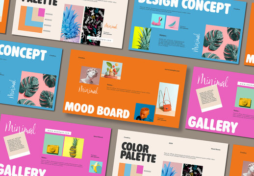 Brand Mood Board Template
