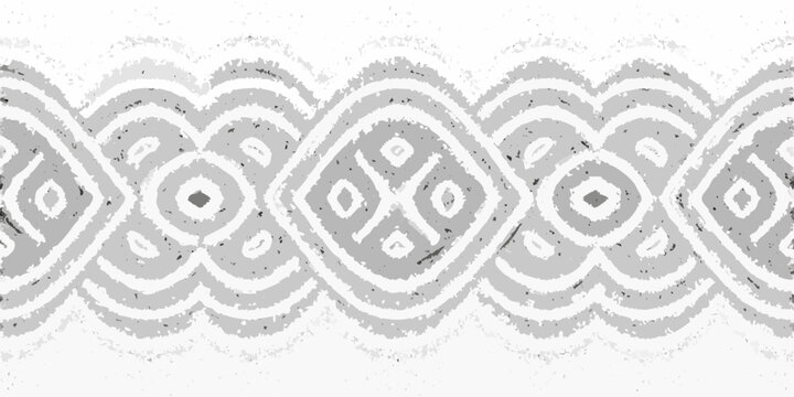geometric seamless pattern with repeating diamond shapes in grayscale on a white background high quality