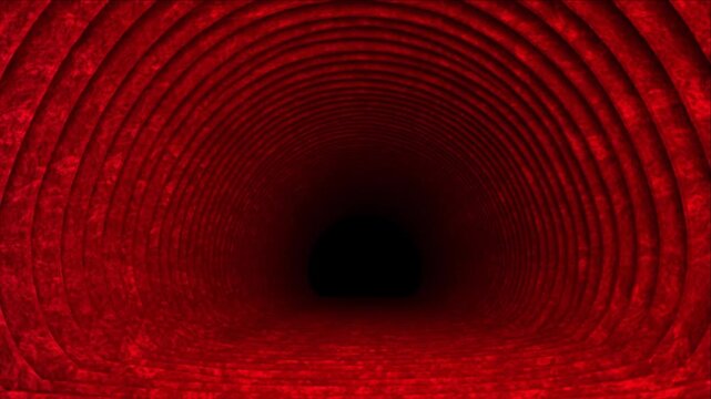 地下トンネル構造体と防潮堤ハブの構築および赤色LEDの点火タイムラプス
