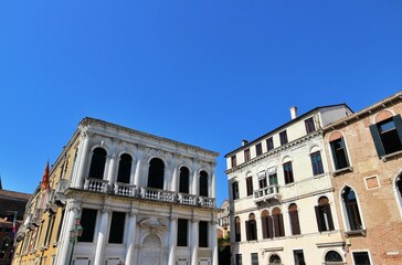 Fototapeta premium Campo Santo Stefano (city square) in Venice, Italy